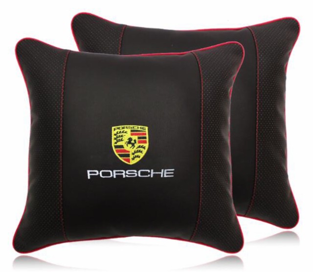 送料無料 ポルシェ PORSCHE クッション お得なセット 4色選択可能