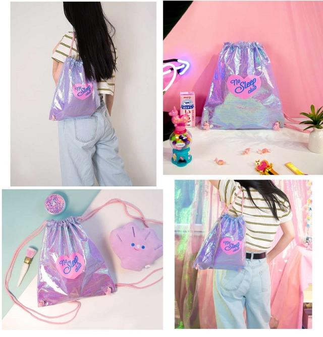 きらきら 巾着 リュック