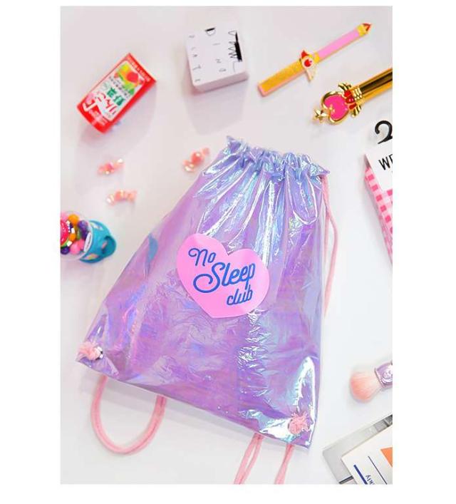 きらきら 巾着 リュック