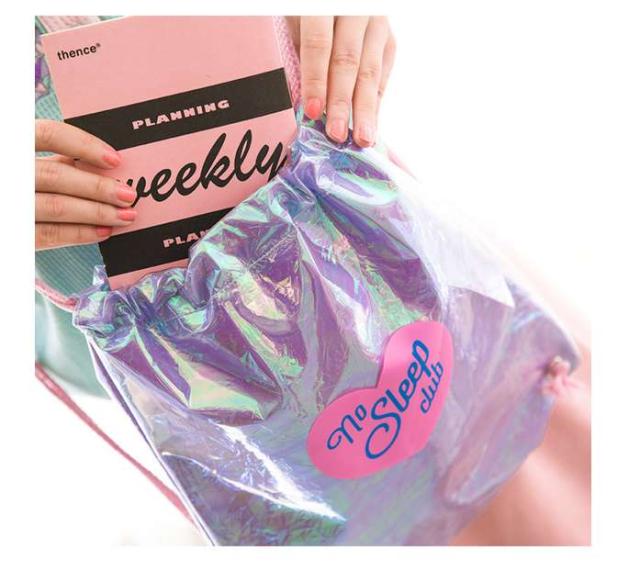 きらきら 巾着 リュック