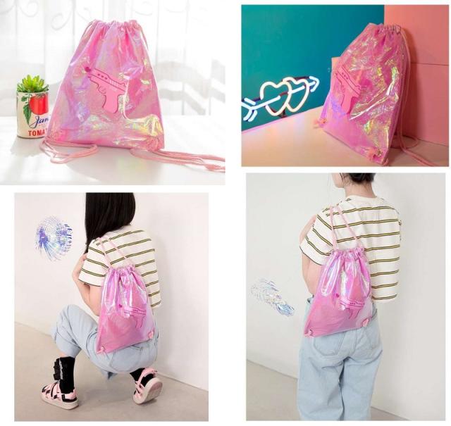 きらきら 巾着 リュック
