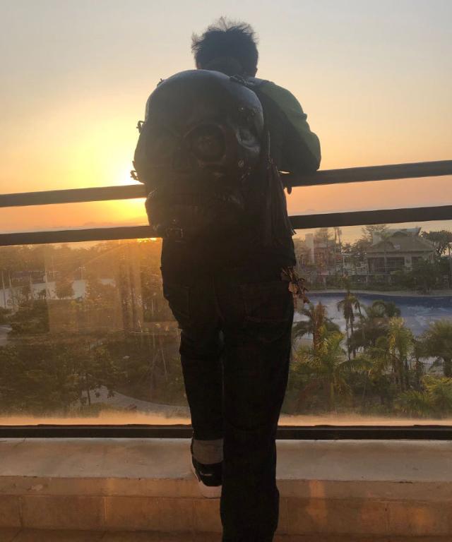 リアルスカルリュック 小サイズ