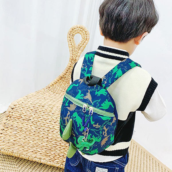 ハーネス付き 恐竜 柄 リュックサック