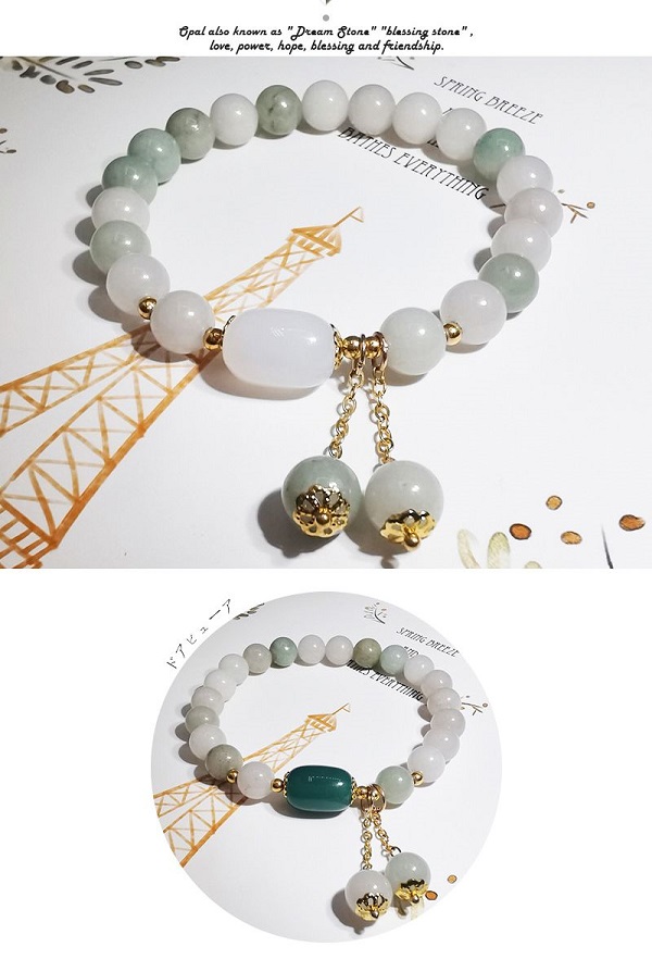 念珠風ブレスレット