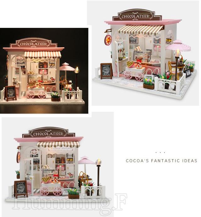 ドールハウスキット ショコラティエ