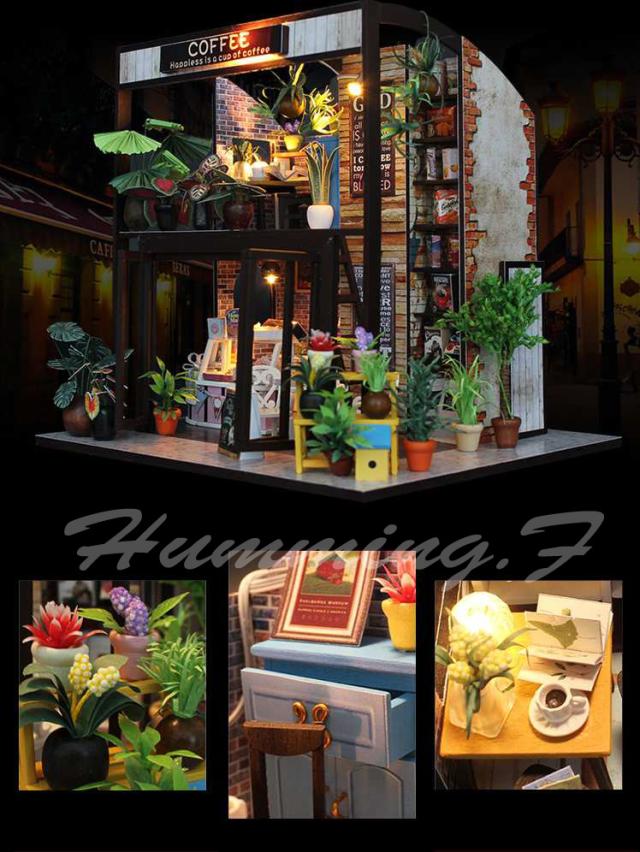 ドールハウスキット コーヒーショップ