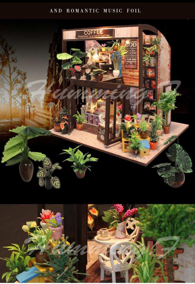 ドールハウスキット コーヒーショップ