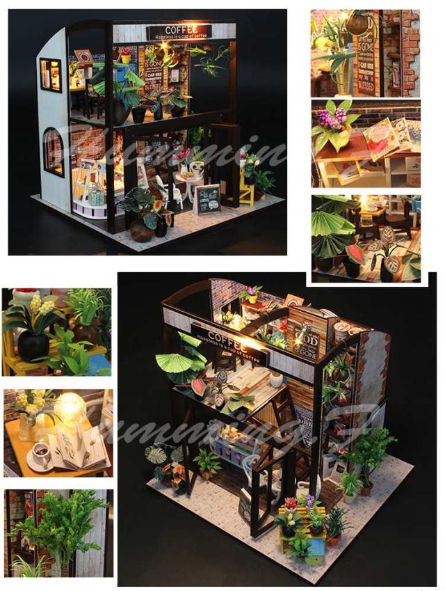 ドールハウスキット コーヒーショップ