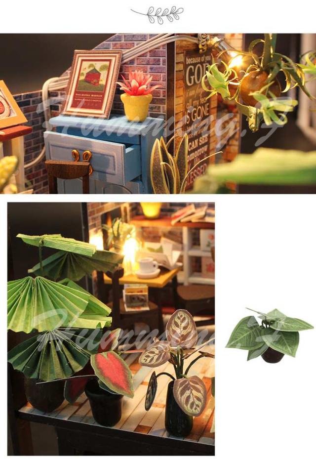 ドールハウスキット コーヒーショップ