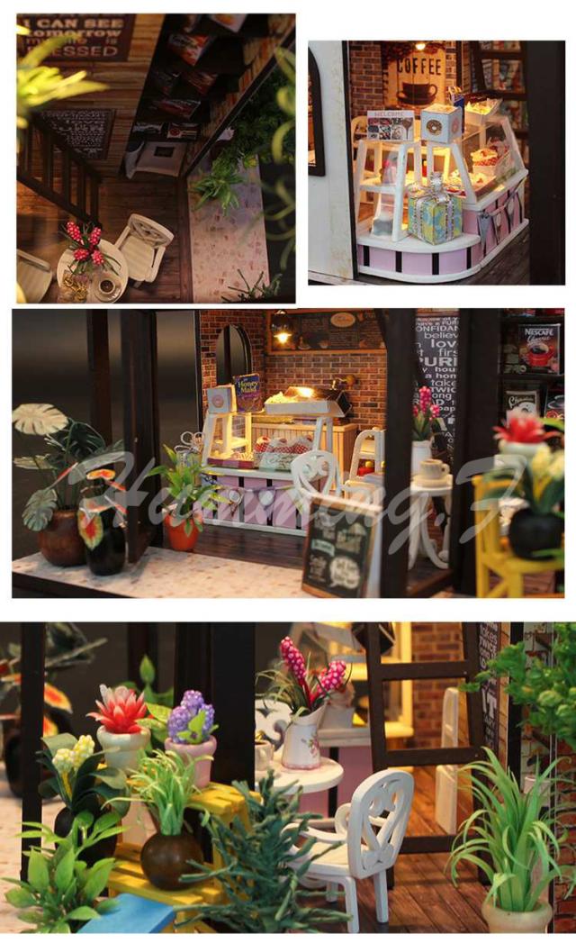 ドールハウスキット コーヒーショップ