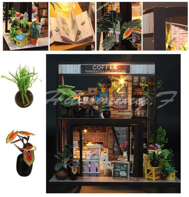 ドールハウスキット コーヒーショップ