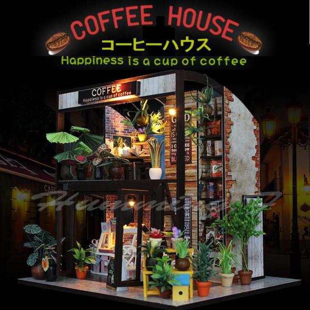 ドールハウスキット コーヒーショップ