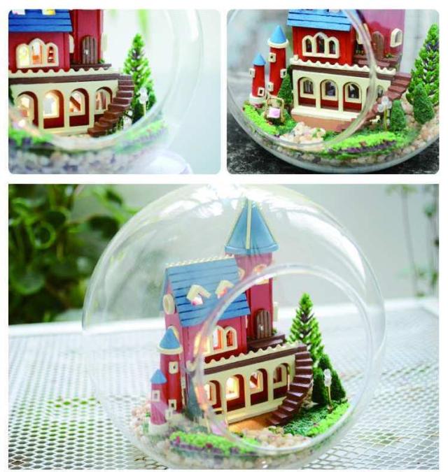 ドールハウスキット アリスのドリームキャッスル