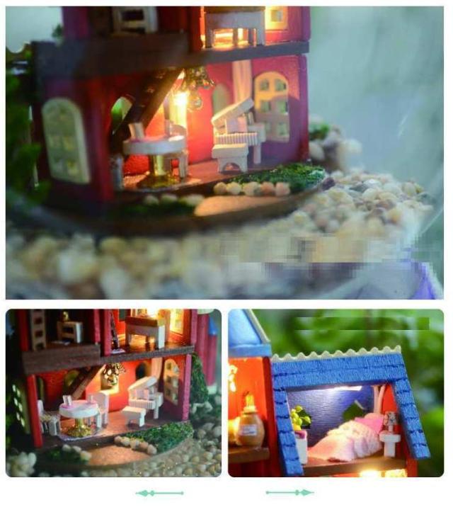 ドールハウスキット アリスのドリームキャッスル