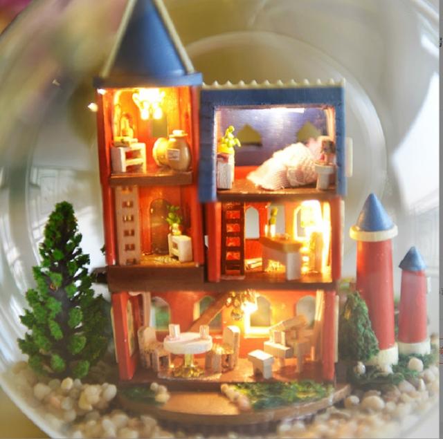 ドールハウスキット アリスのドリームキャッスル