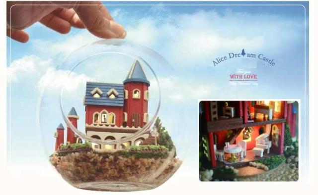 ドールハウスキット アリスのドリームキャッスル