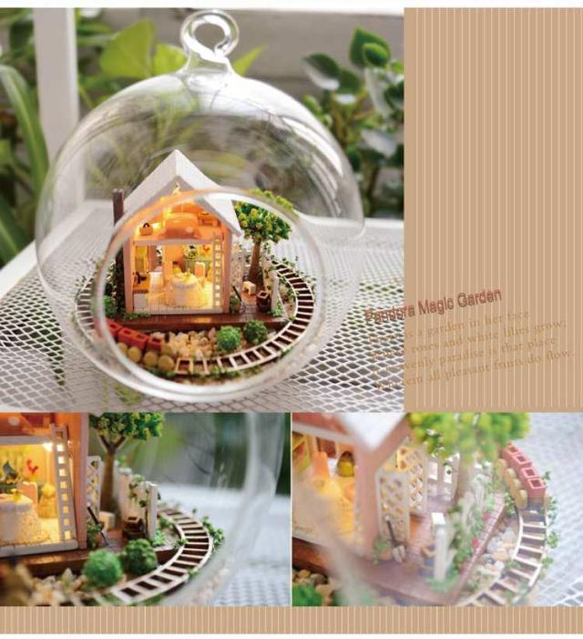 ドールハウスキット マジックガーデン