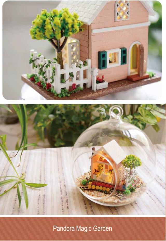 ドールハウスキット マジックガーデン