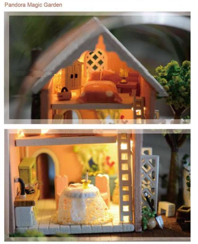 ドールハウスキット マジックガーデン