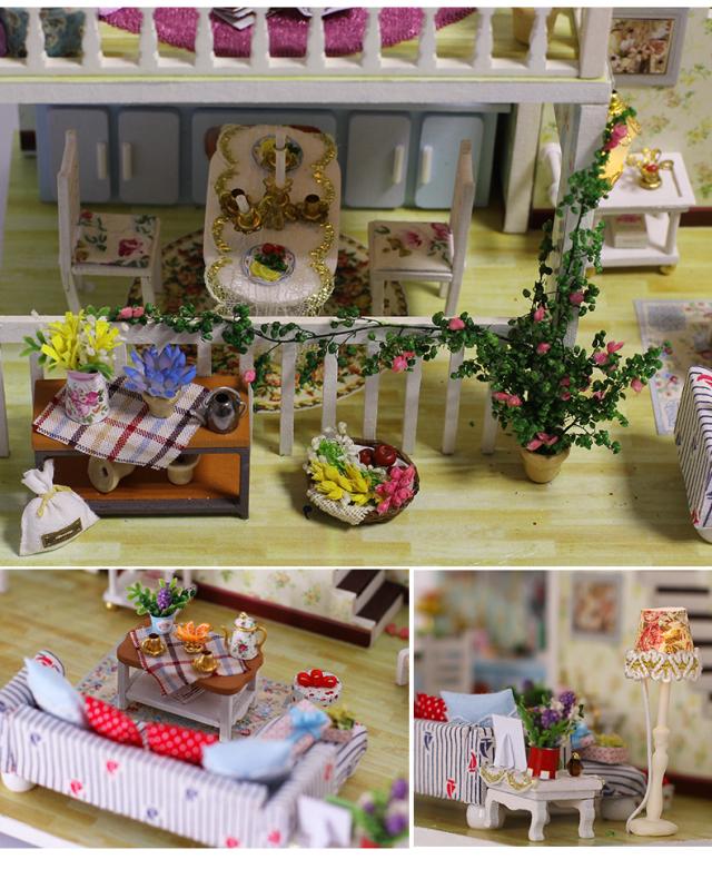 ドールハウスキット 薔薇 お部屋