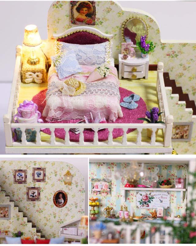 ドールハウスキット 薔薇 お部屋