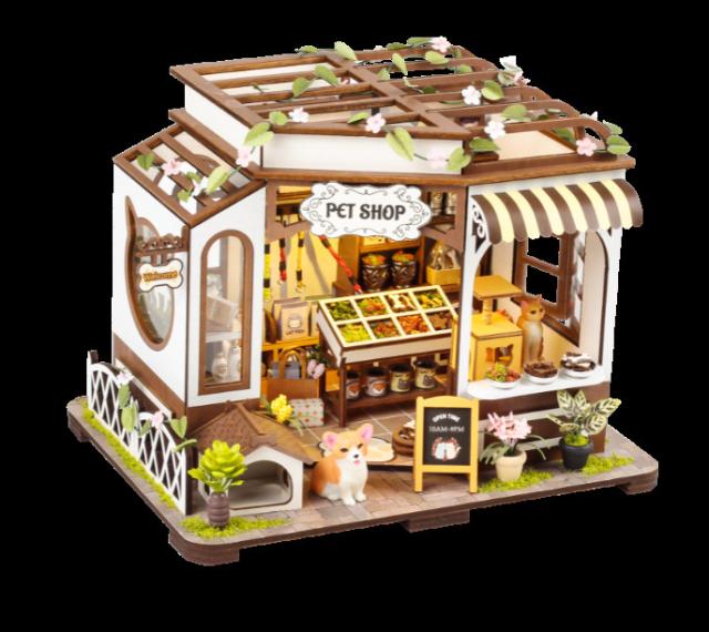 ミニチュア ドールハウスキット ジオラマキット