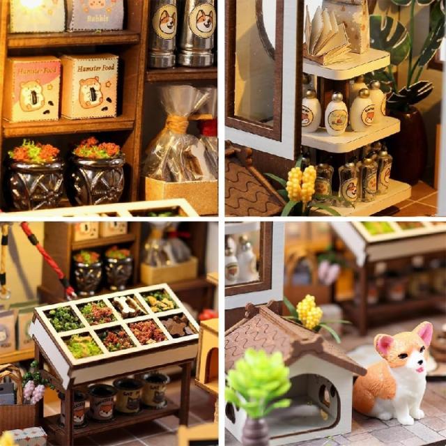 ミニチュア ドールハウスキット ジオラマキット