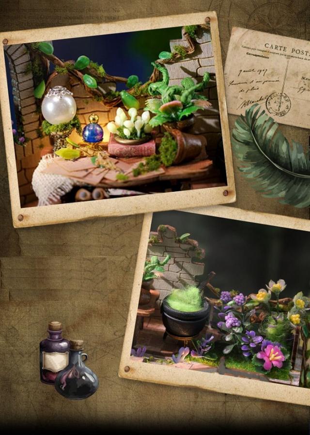 ミニチュア ドールハウスキット ジオラマキット