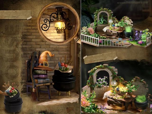 ミニチュア ドールハウスキット ジオラマキット