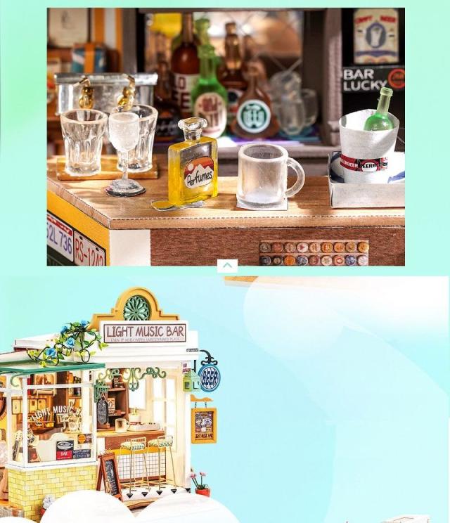 ミニチュア ドールハウスキット ジオラマキット