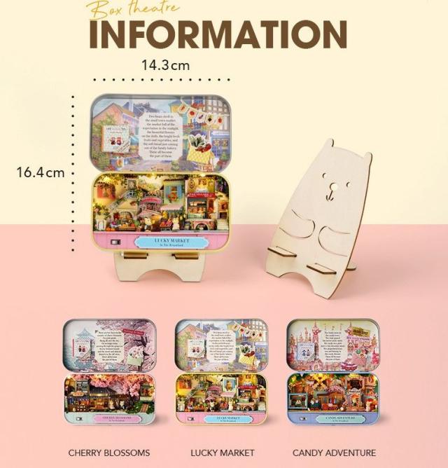 ミニチュア ドールハウスキット ジオラマキット