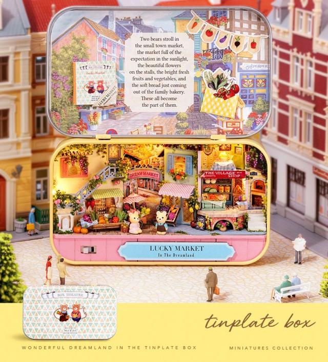 ミニチュア ドールハウスキット ジオラマキット