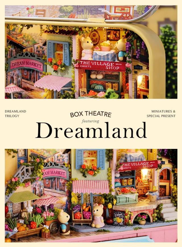 ミニチュア ドールハウスキット ジオラマキット