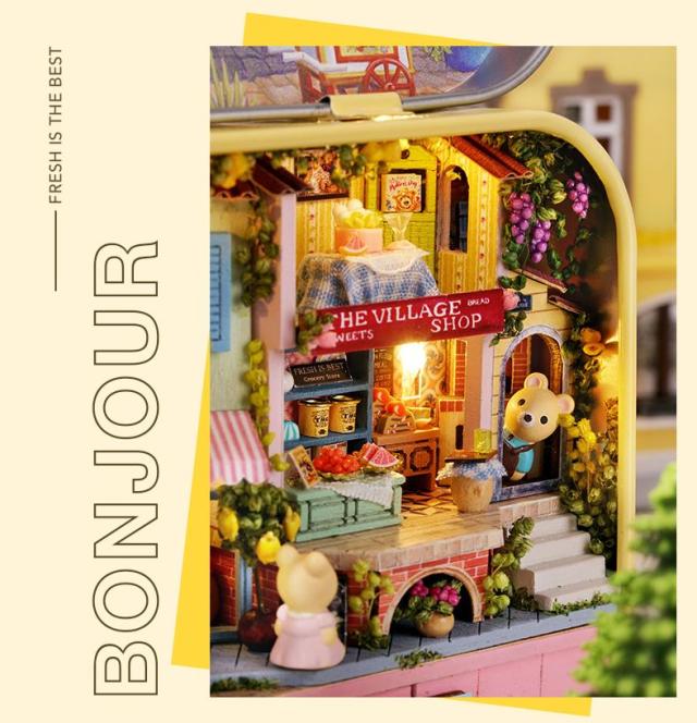 ミニチュア ドールハウスキット ジオラマキット