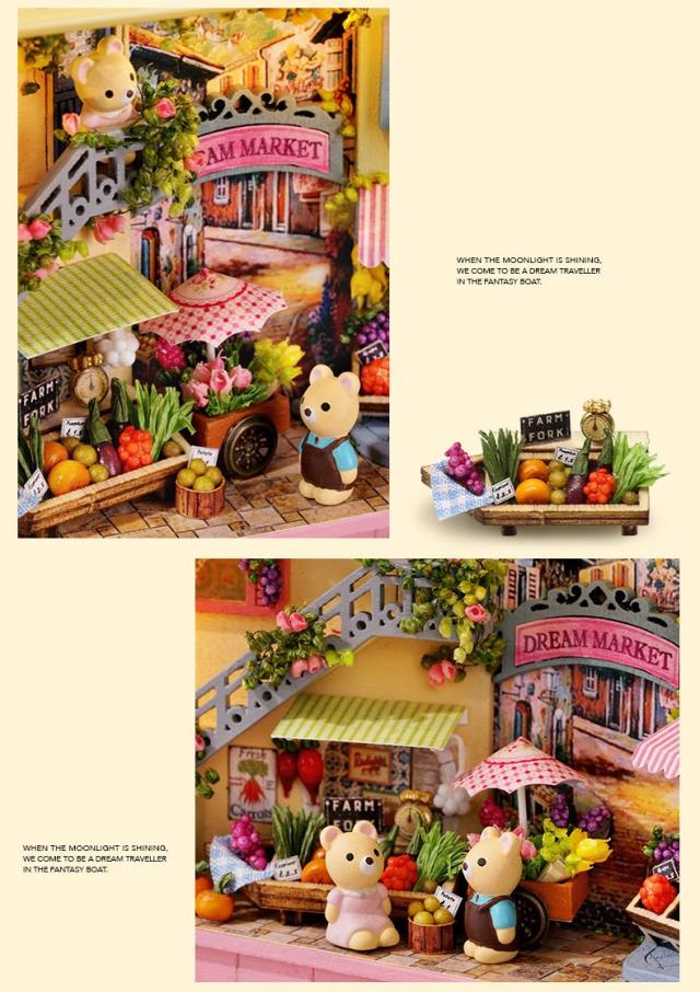 ミニチュア ドールハウスキット ジオラマキット