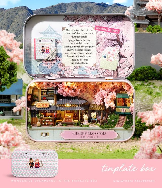 ミニチュア ドールハウスキット ジオラマキット