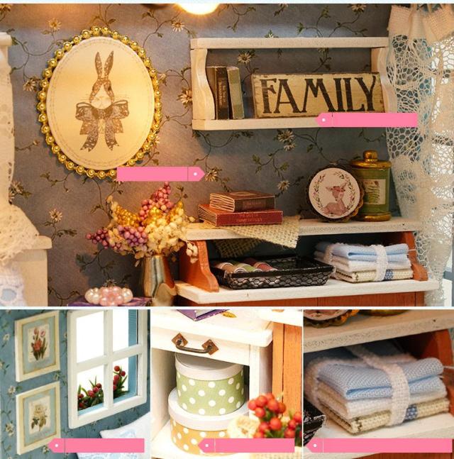 ミニチュア ドールハウスキット ジオラマキット