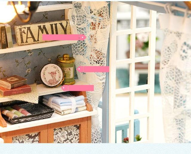 ミニチュア ドールハウスキット ジオラマキット