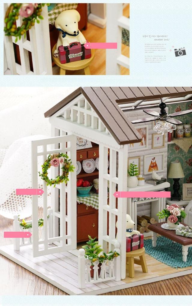 ミニチュア ドールハウスキット ジオラマキット