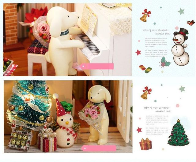 ミニチュア ドールハウスキット ジオラマキット