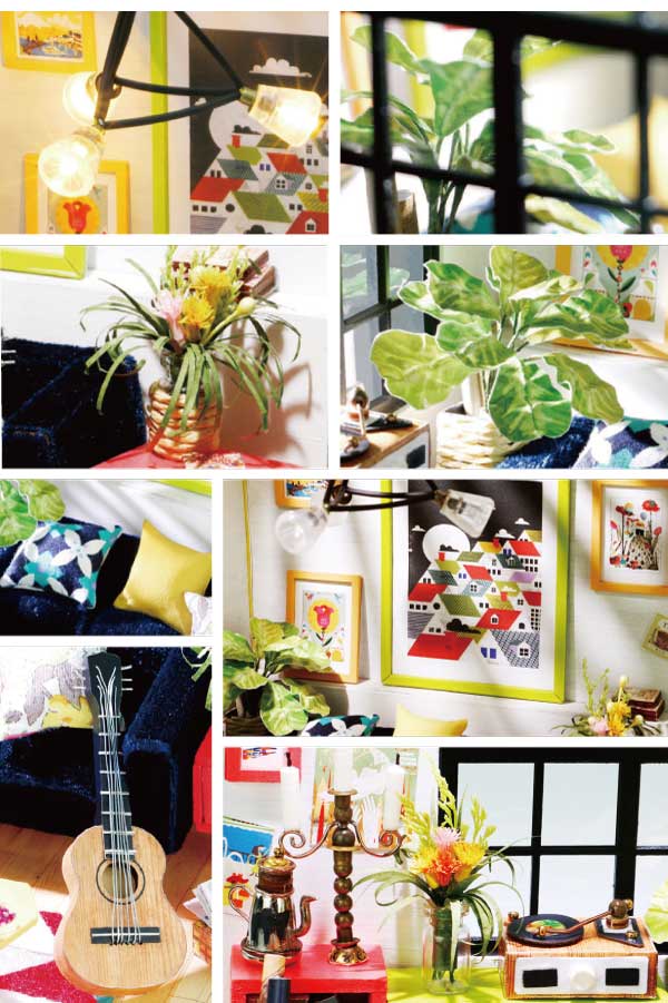 ドールハウス　リビング 