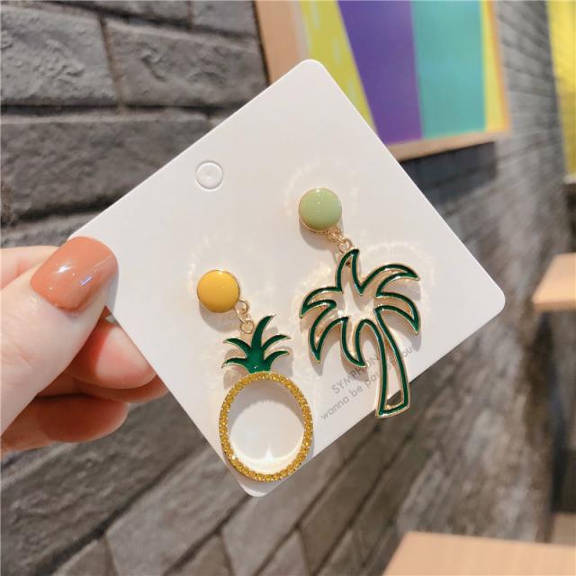 トロピカル アシンメトリー ピアス