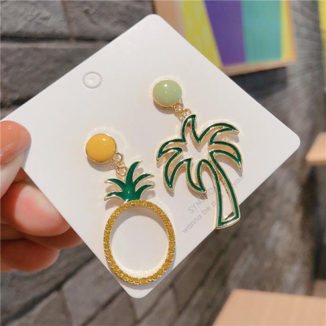 トロピカル アシンメトリー ピアス