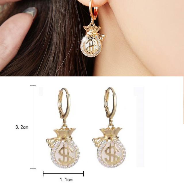 招福　招財袋　ラッキーピアス