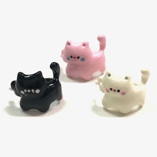 イヤーカフ カラーネコ 猫 ねこ ピアス 片耳用