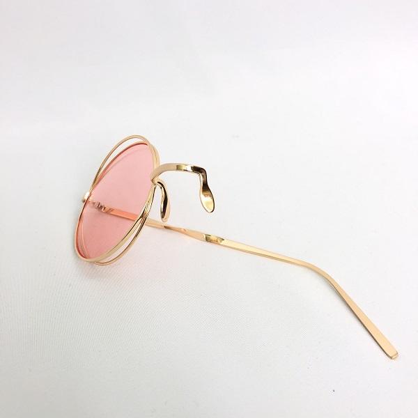 ブリッジ テンプル付き モノクル 伊達メガネ