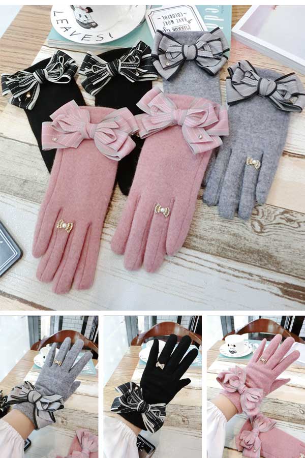 グログランリボン 手袋