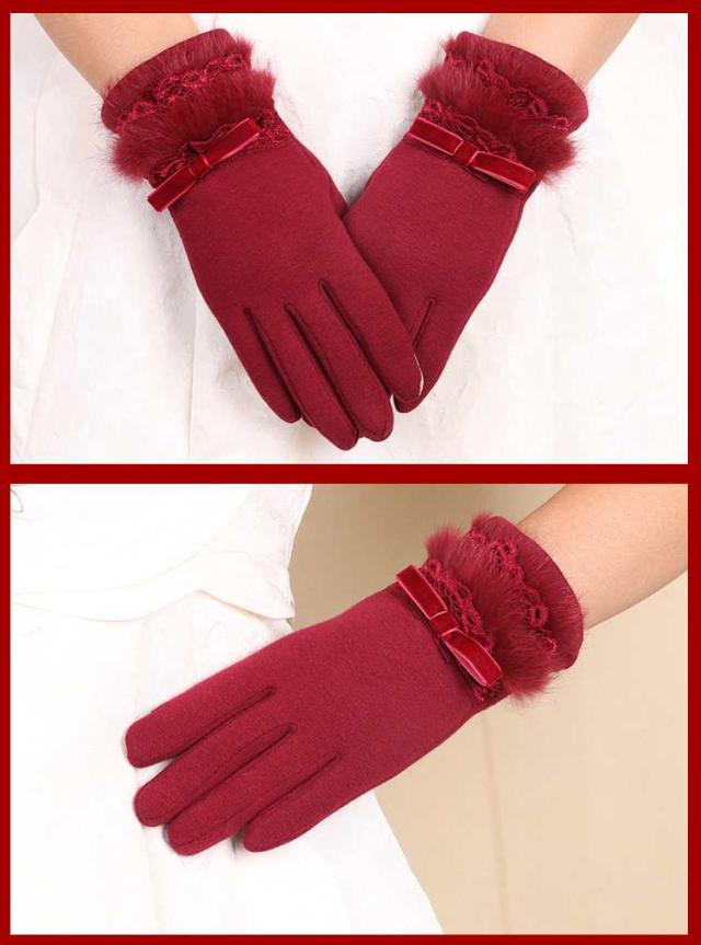 牛皮デザイン 手袋