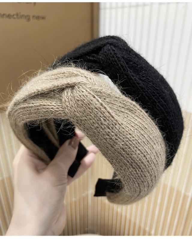 ニット カチューシャ 