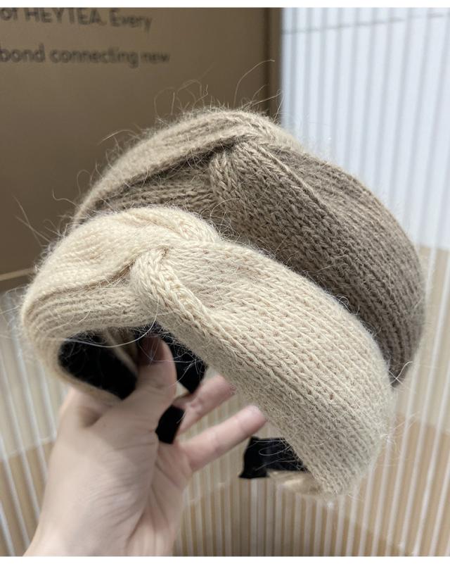 ニット カチューシャ 